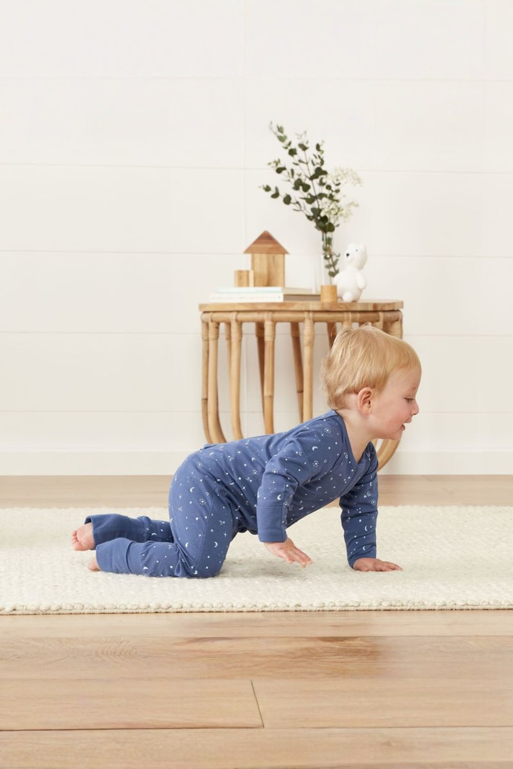 Monde Bebe-Organik Pamuklu Pijama Tulum (0.2 Tog)-Çocuk Elbise & Tulum-3-Milagron.com