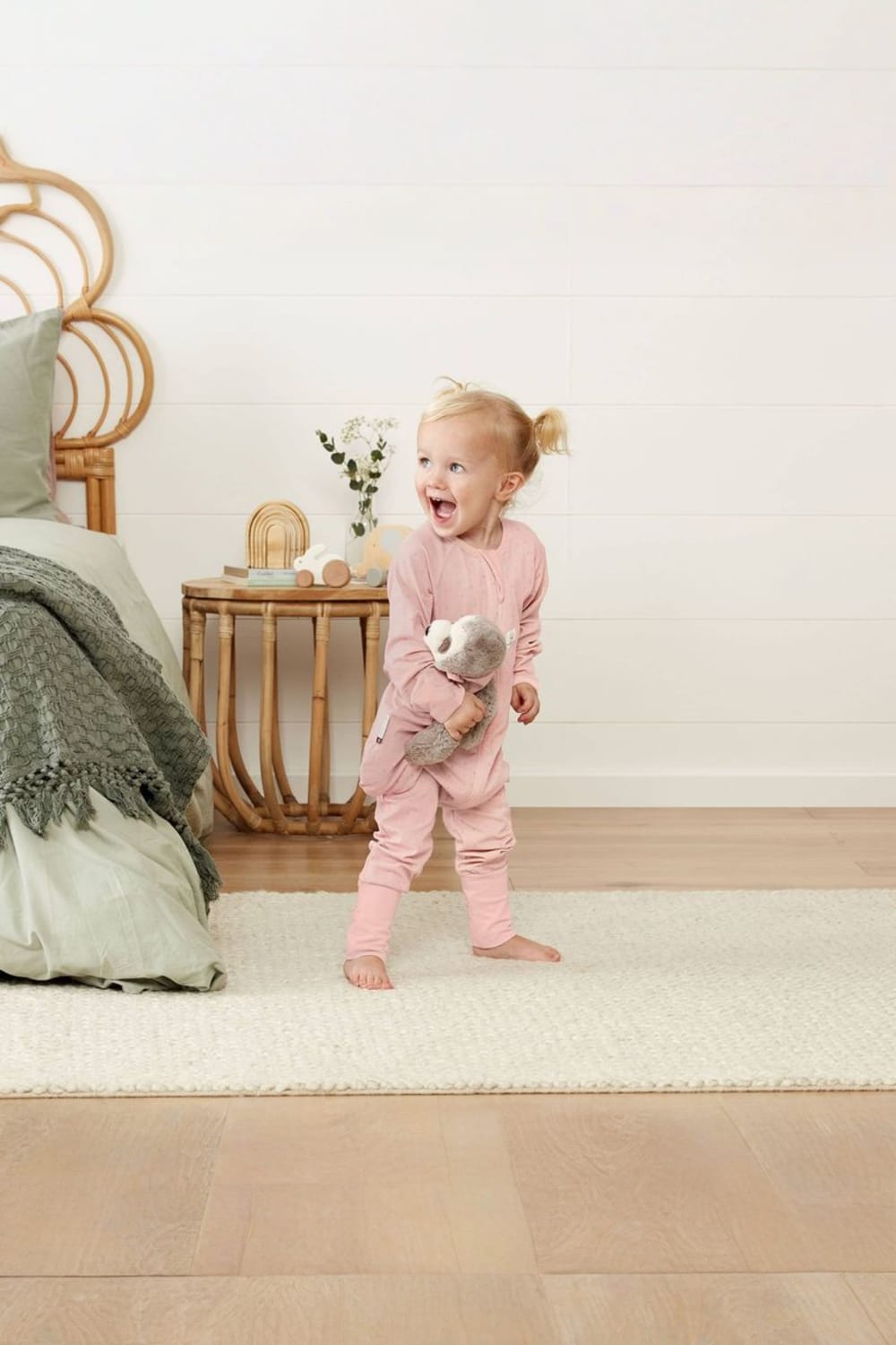 Monde Bebe-Organik Pamuklu Pijama Tulum (0.2 Tog)-Çocuk Elbise & Tulum-3-Milagron.com