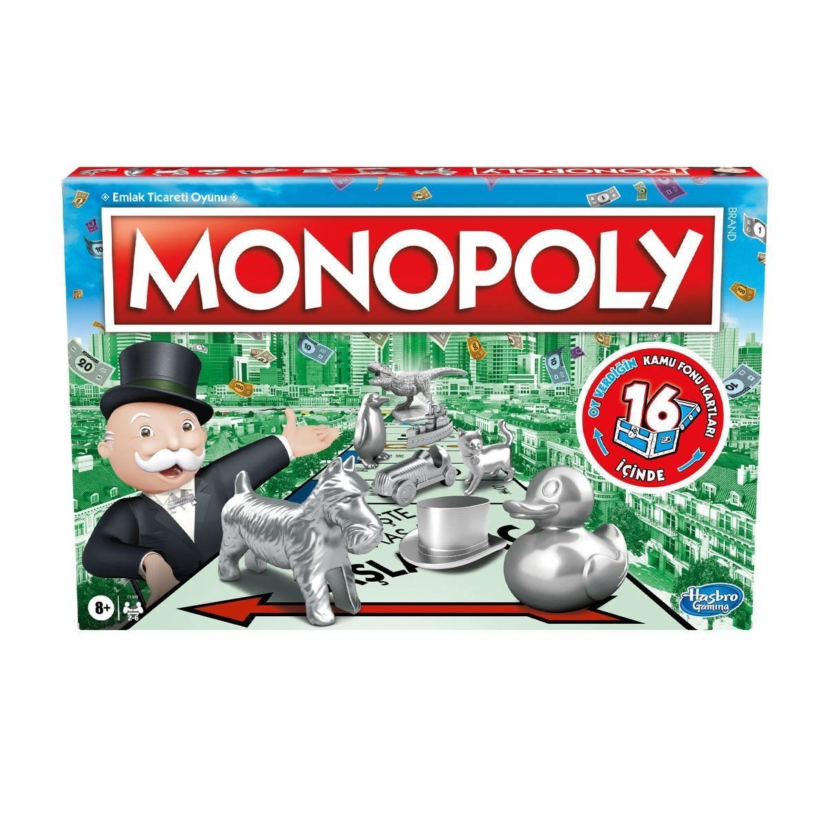 Monopoly-Monopoly / +8 Yaş-Kutu Oyunları-1-Milagron.com