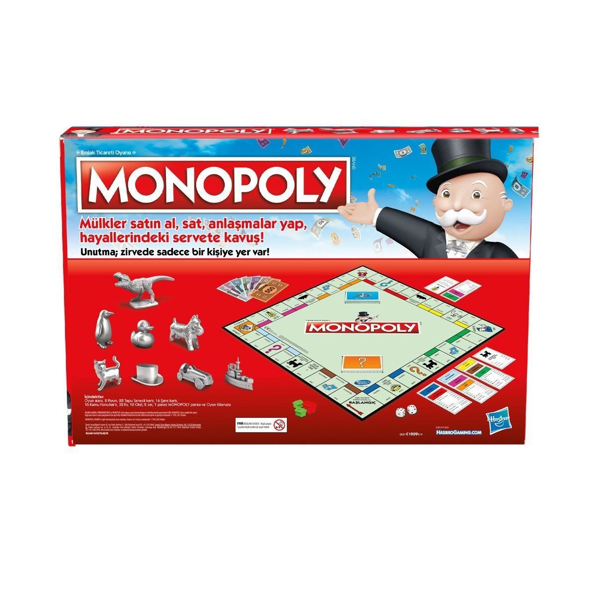 Monopoly-Monopoly / +8 Yaş-Kutu Oyunları-4-Milagron.com