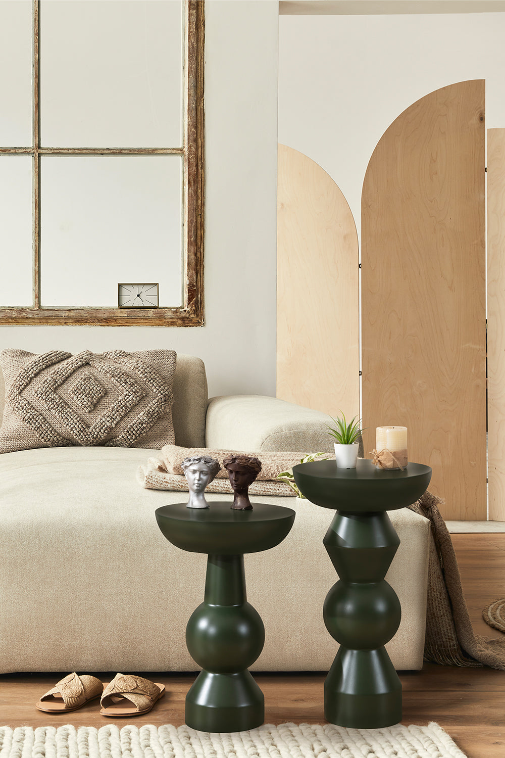 More Wood Design-Enva 2'li Ahşap Sehpa-Sehpa-1-Milagron.com