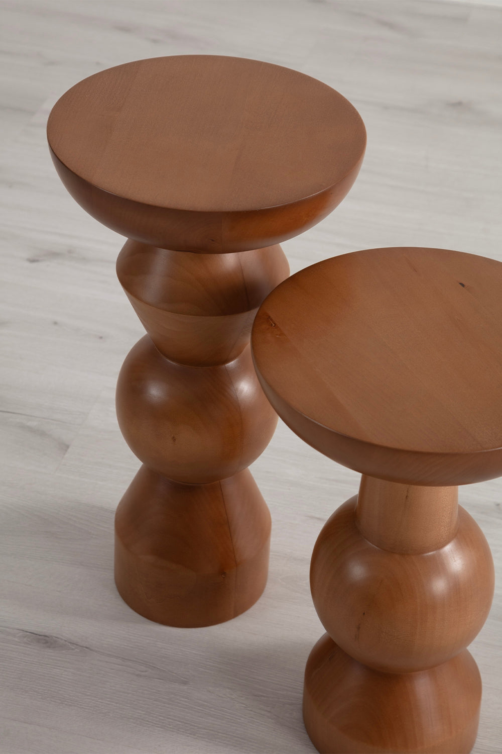 More Wood Design-Enva 2'li Ahşap Sehpa-Sehpa-3-Milagron.com