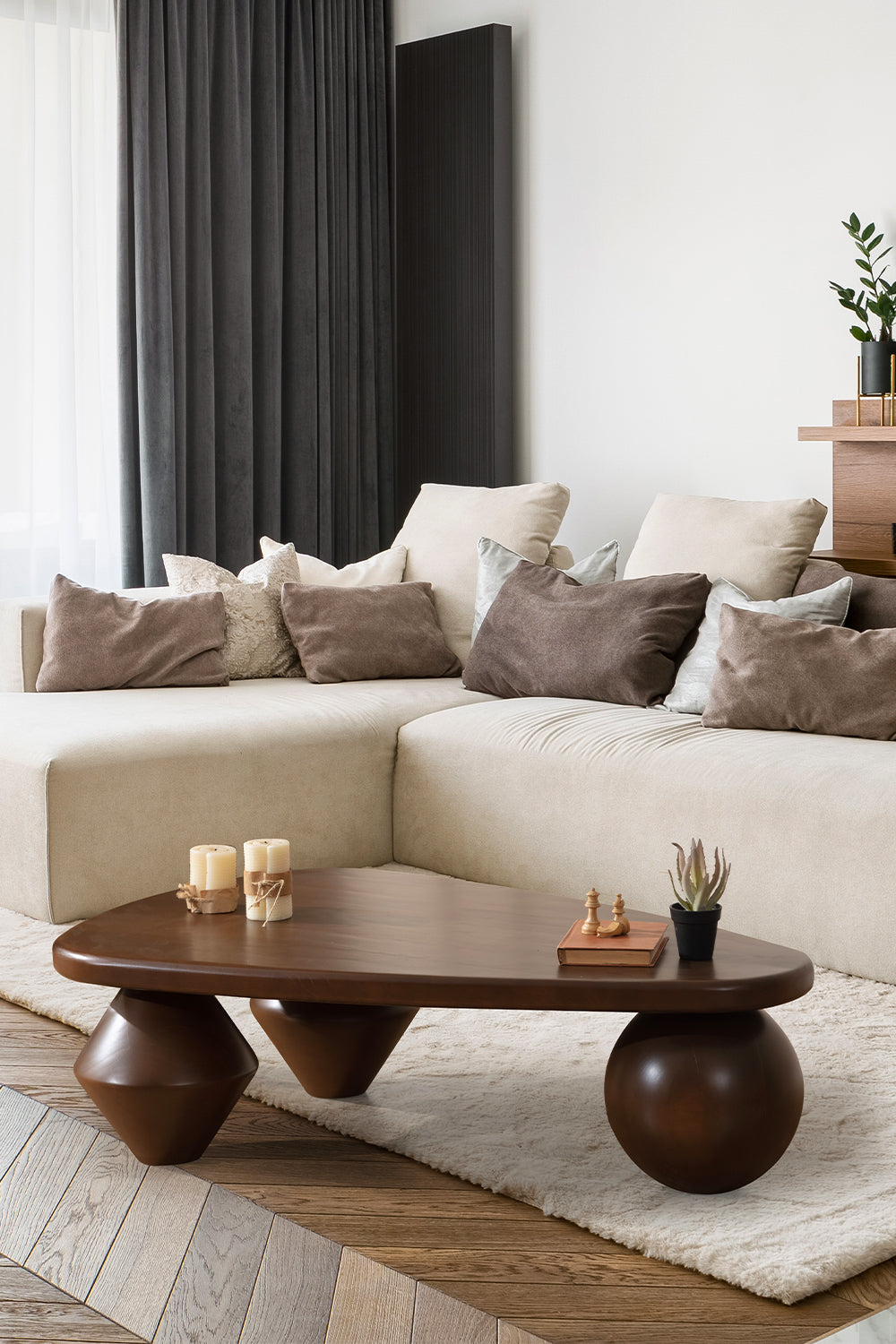 More Wood Design-Trio Ahşap Orta Sehpa-Sehpa-1-Milagron.com