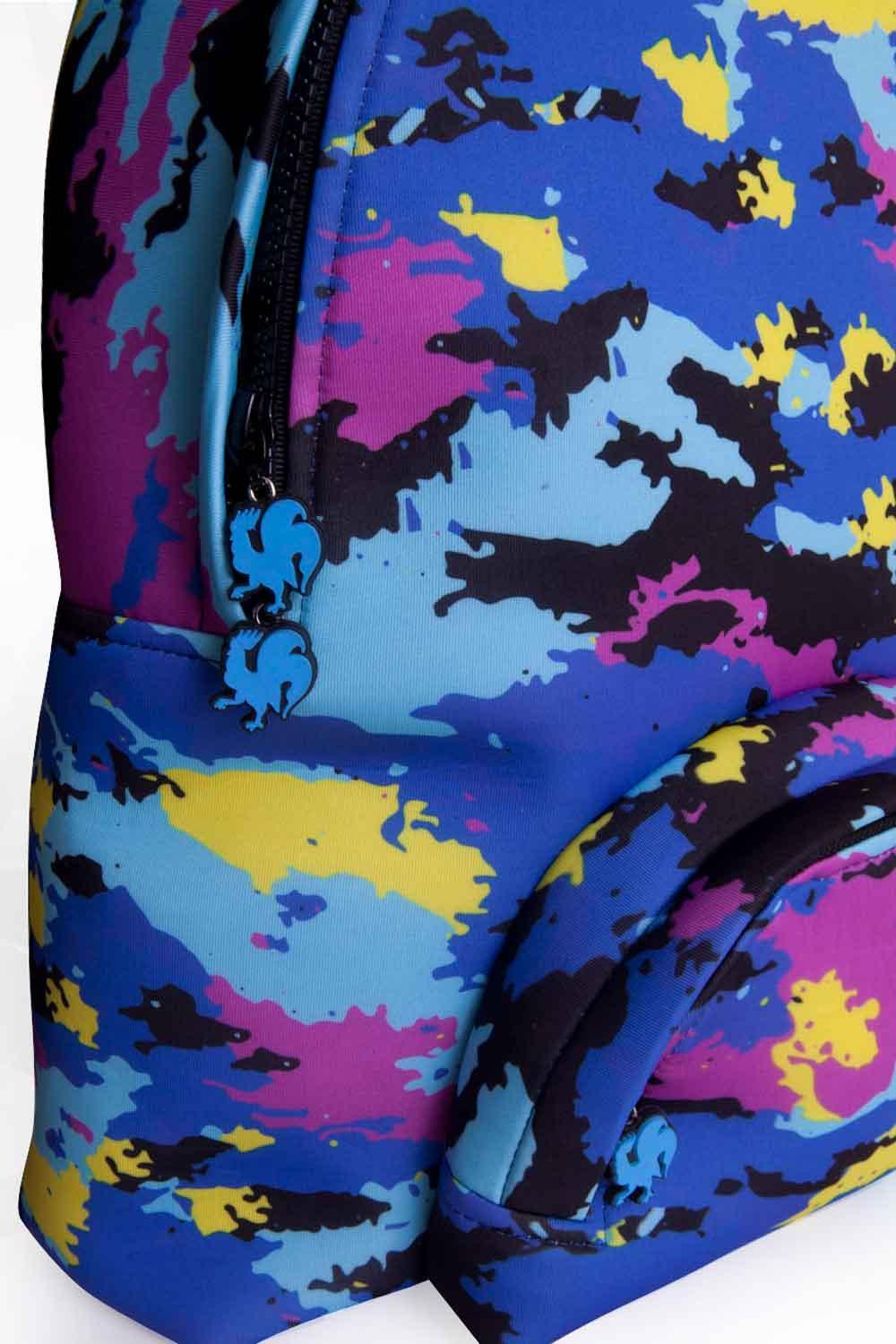 Morikukko-Basic Camo Kapüşonlu Sırt Çantası-Sırt Çantası-2-Milagron.com