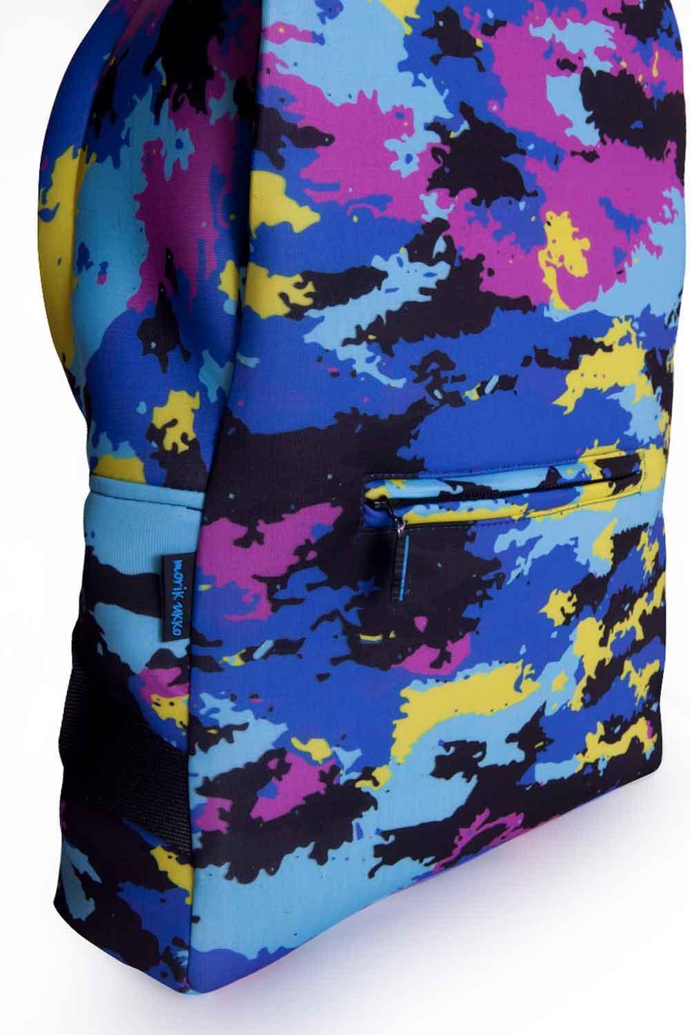 Morikukko-Basic Camo Kapüşonlu Sırt Çantası-Sırt Çantası-5-Milagron.com