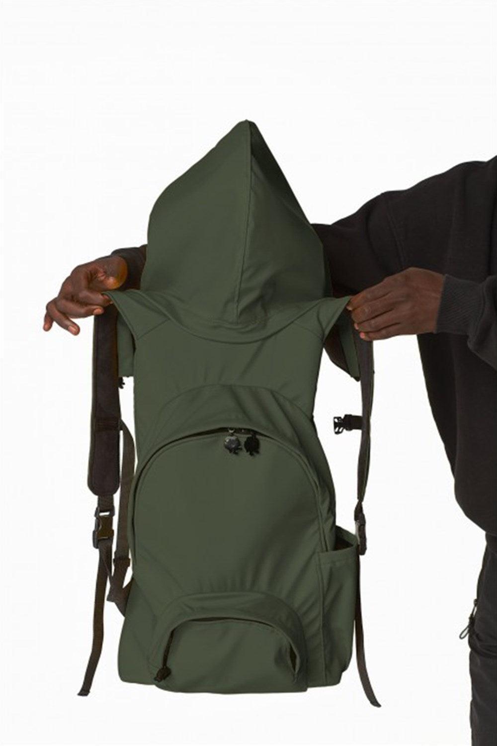 Morikukko-Classic Gummy Khaki-Sırt Çantası-3-Milagron.com