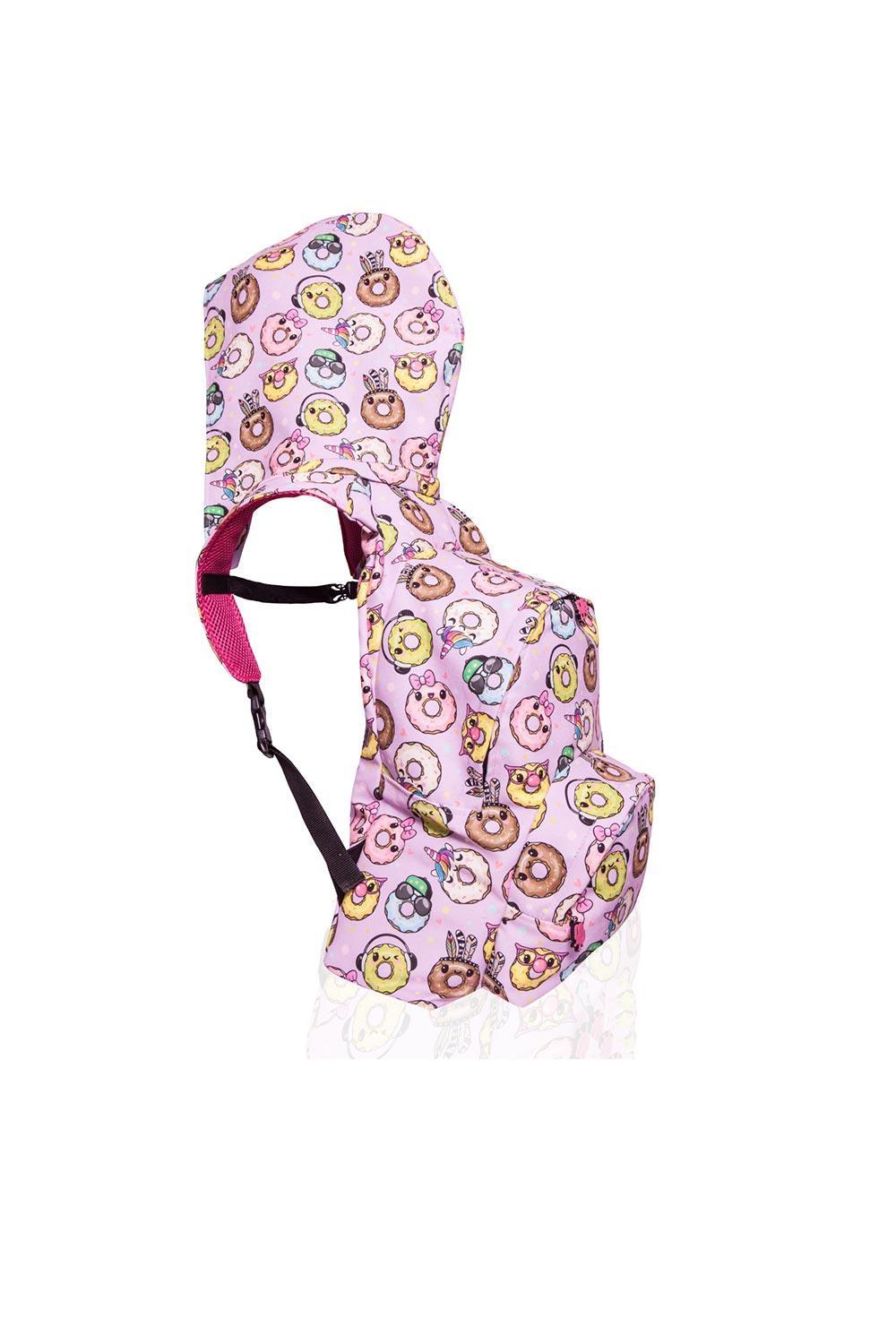 Morikukko-Donut Back To School Kapüşonlu Sırt Çantası-Sırt Çantası-1-Milagron.com