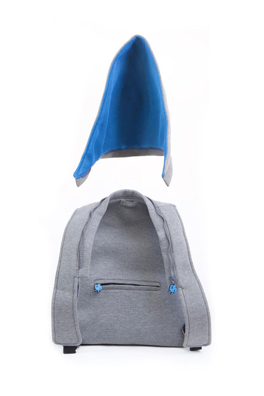 Morikukko-Grey Basic Blue-Sırt Çantası-5-Milagron.com