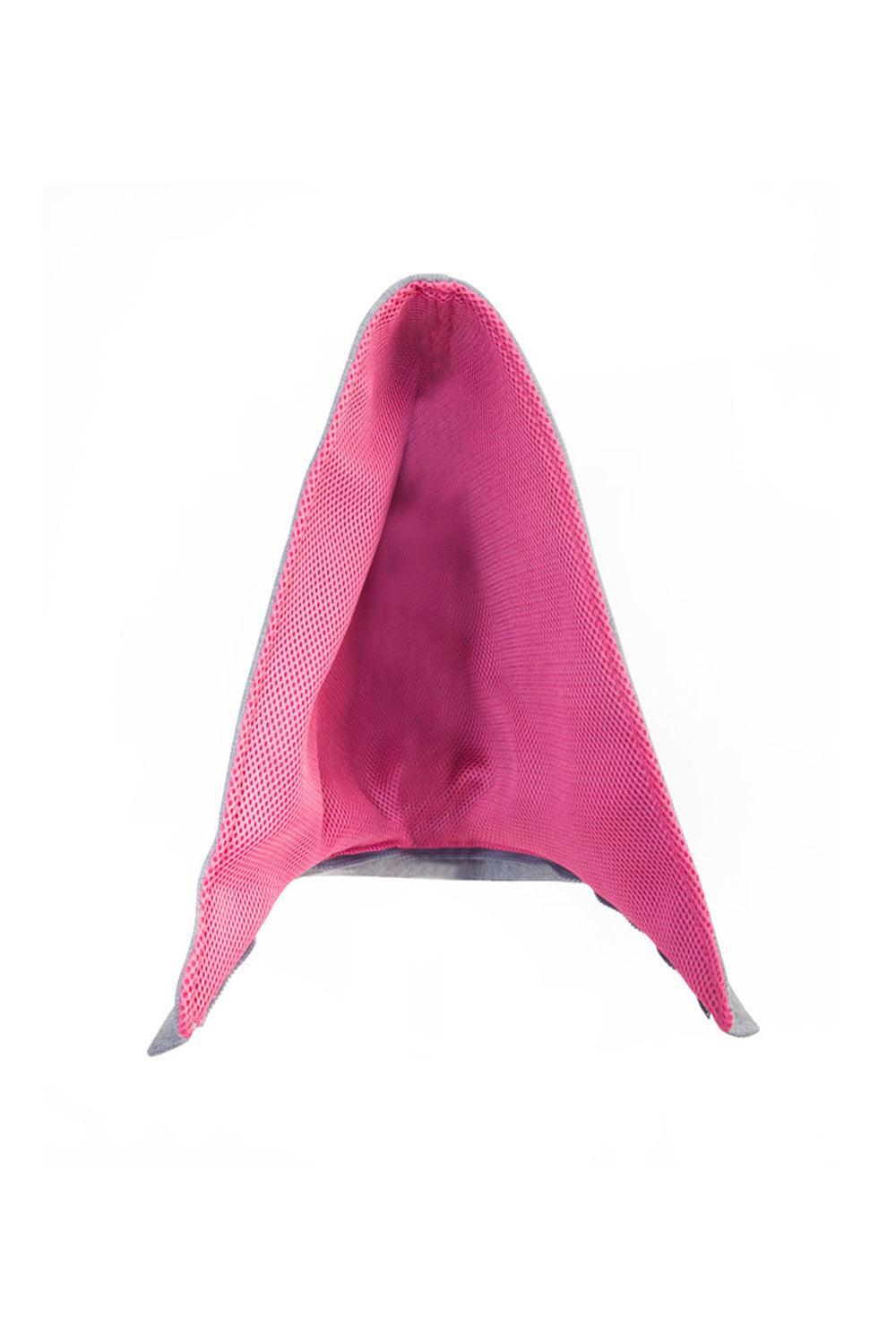 Morikukko-Grey Basic Fuschsia-Sırt Çantası-5-Milagron.com