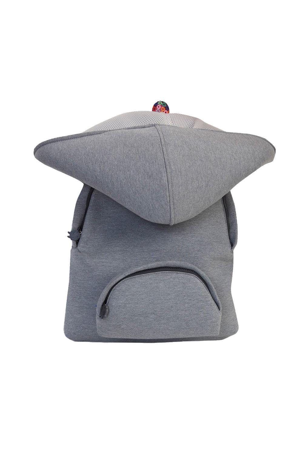 Morikukko-Grey Basic Grey-Sırt Çantası-1-Milagron.com