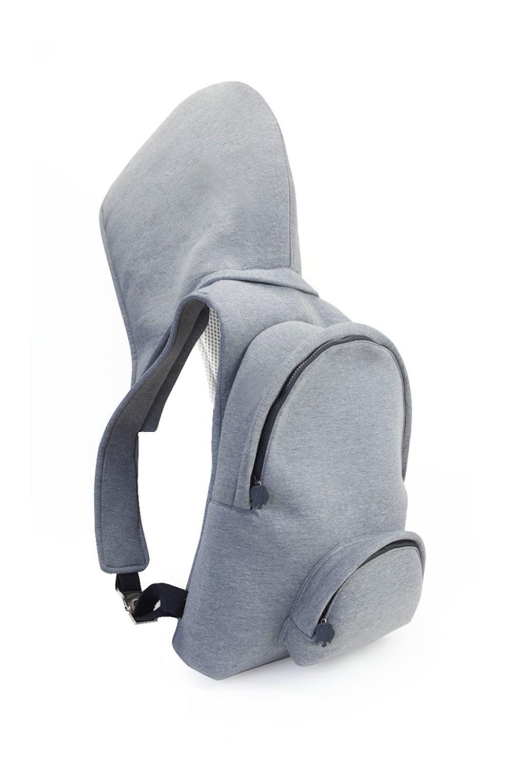 Morikukko-Grey Basic Grey-Sırt Çantası-2-Milagron.com