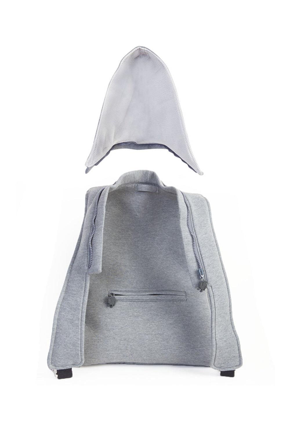 Morikukko-Grey Basic Grey-Sırt Çantası-5-Milagron.com