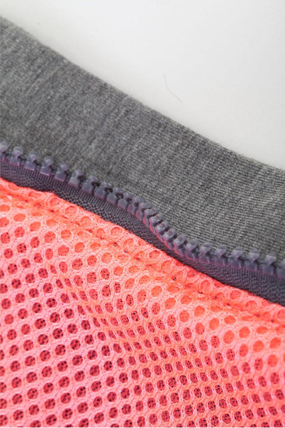 Morikukko-Grey Basic Neon Pink-Sırt Çantası-5-Milagron.com