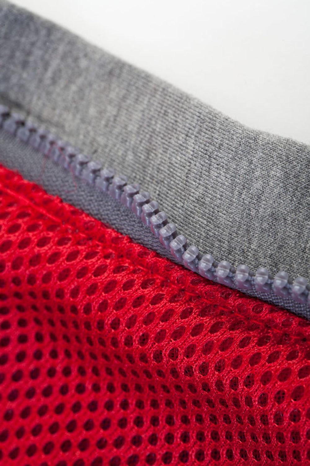 Morikukko-Grey Basic Red-Sırt Çantası-7-Milagron.com