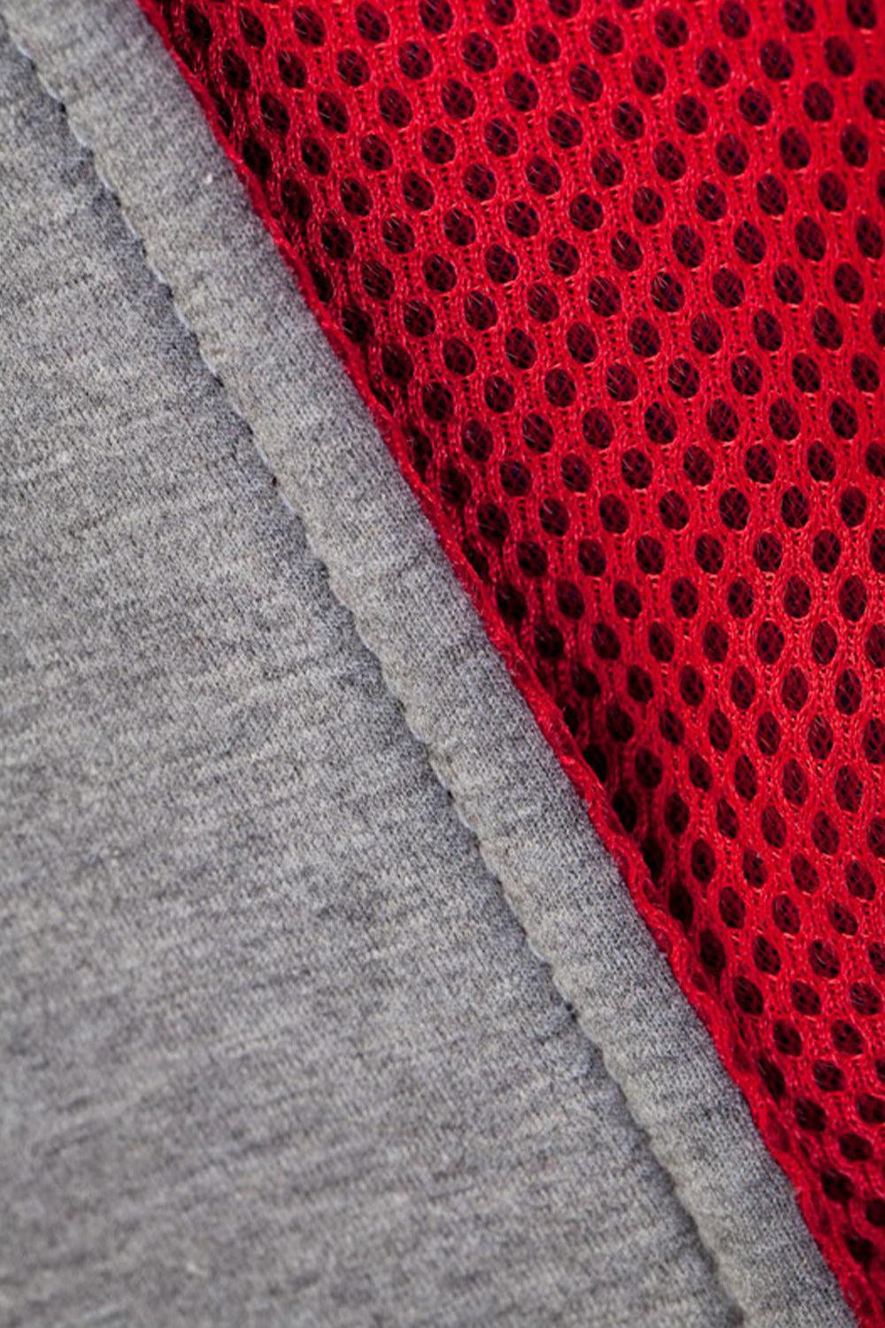 Morikukko-Grey Basic Red-Sırt Çantası-8-Milagron.com