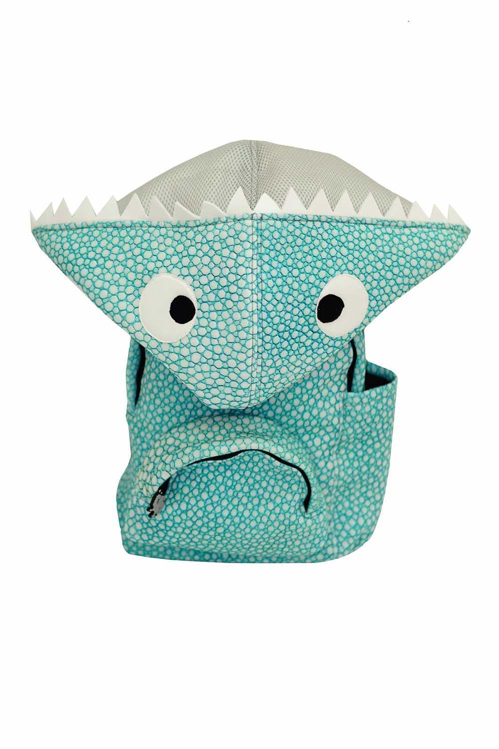 Morikukko-Köpek Balığı Çocuk Kapüşonlu Sırt Çantası-Sırt Çantası-4-Milagron.com