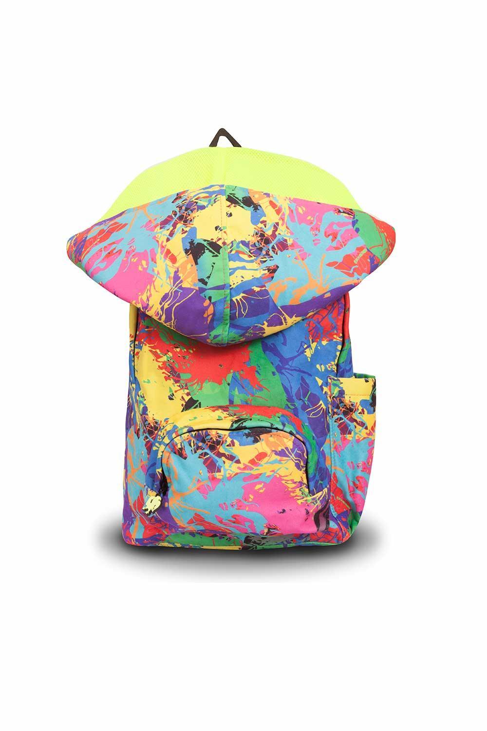 Morikukko-Splash Back To School Kapüşonlu Sırt Çantası-Sırt Çantası-2-Milagron.com