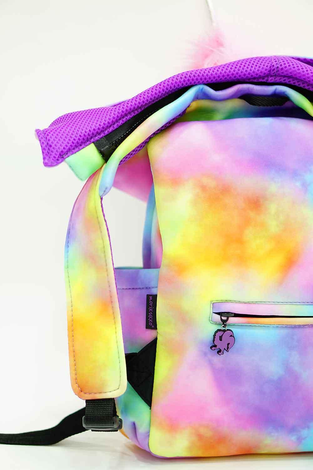 Morikukko-Unicorn Çocuk Kapüşonlu Sırt Çantası-Sırt Çantası-5-Milagron.com