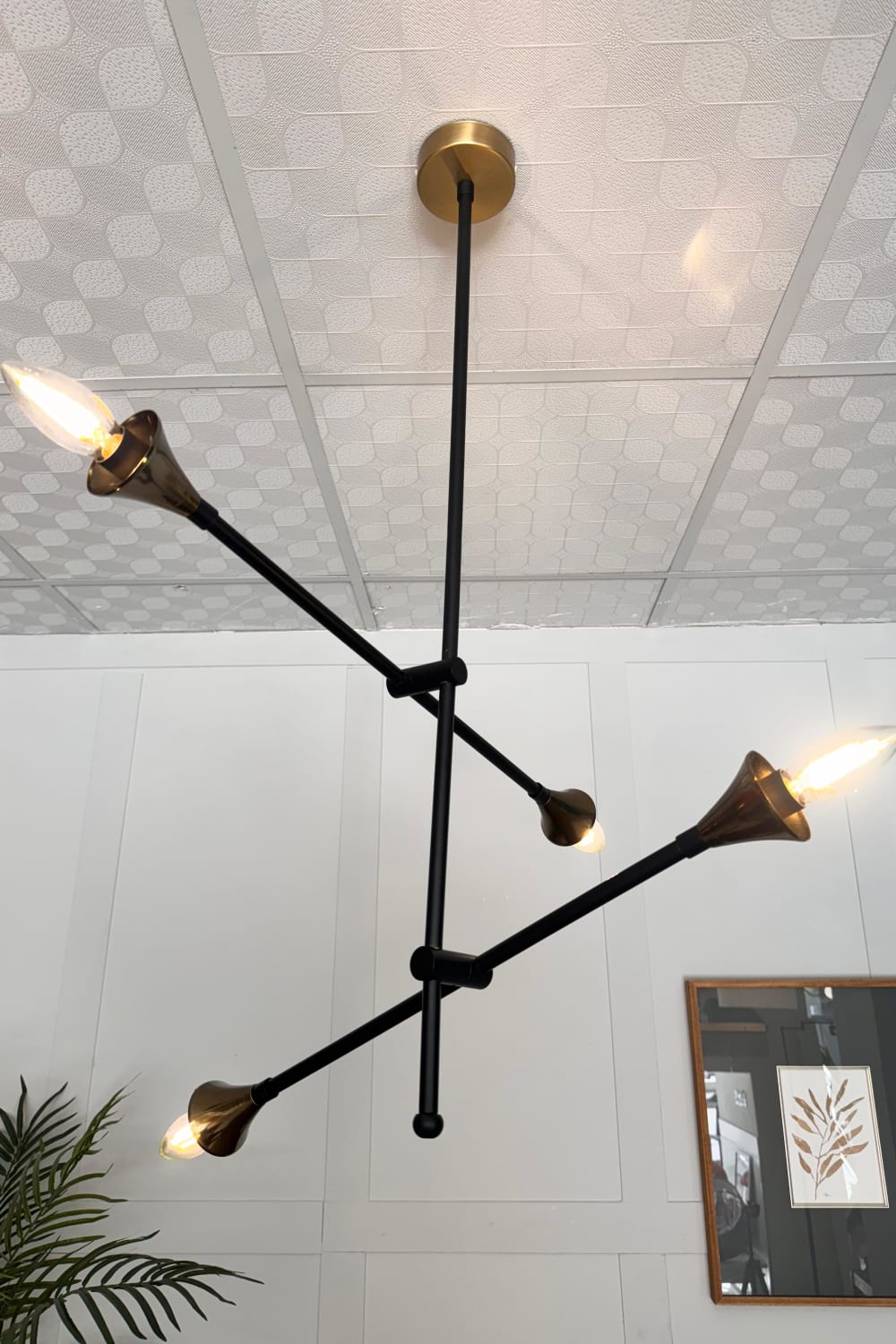 Motto Home Design-Danny 4 Kollu Hareketli Avize-Avize-4-Milagron.com