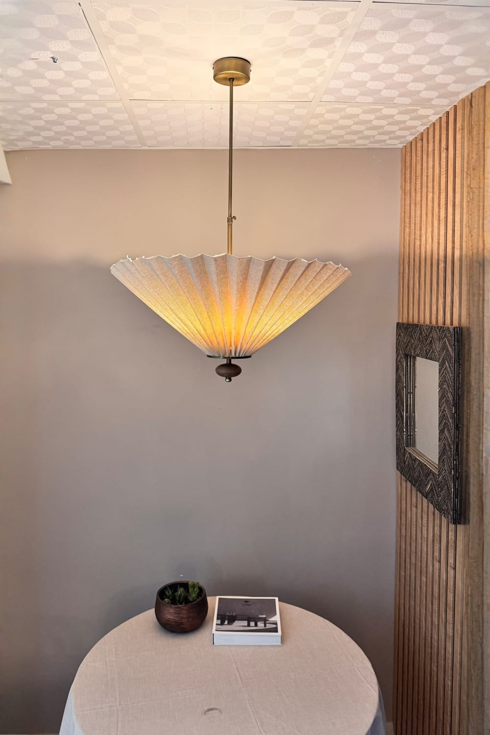 Motto Home Design-Fuji Pileli Keten Avize-Avize-1-Milagron.com