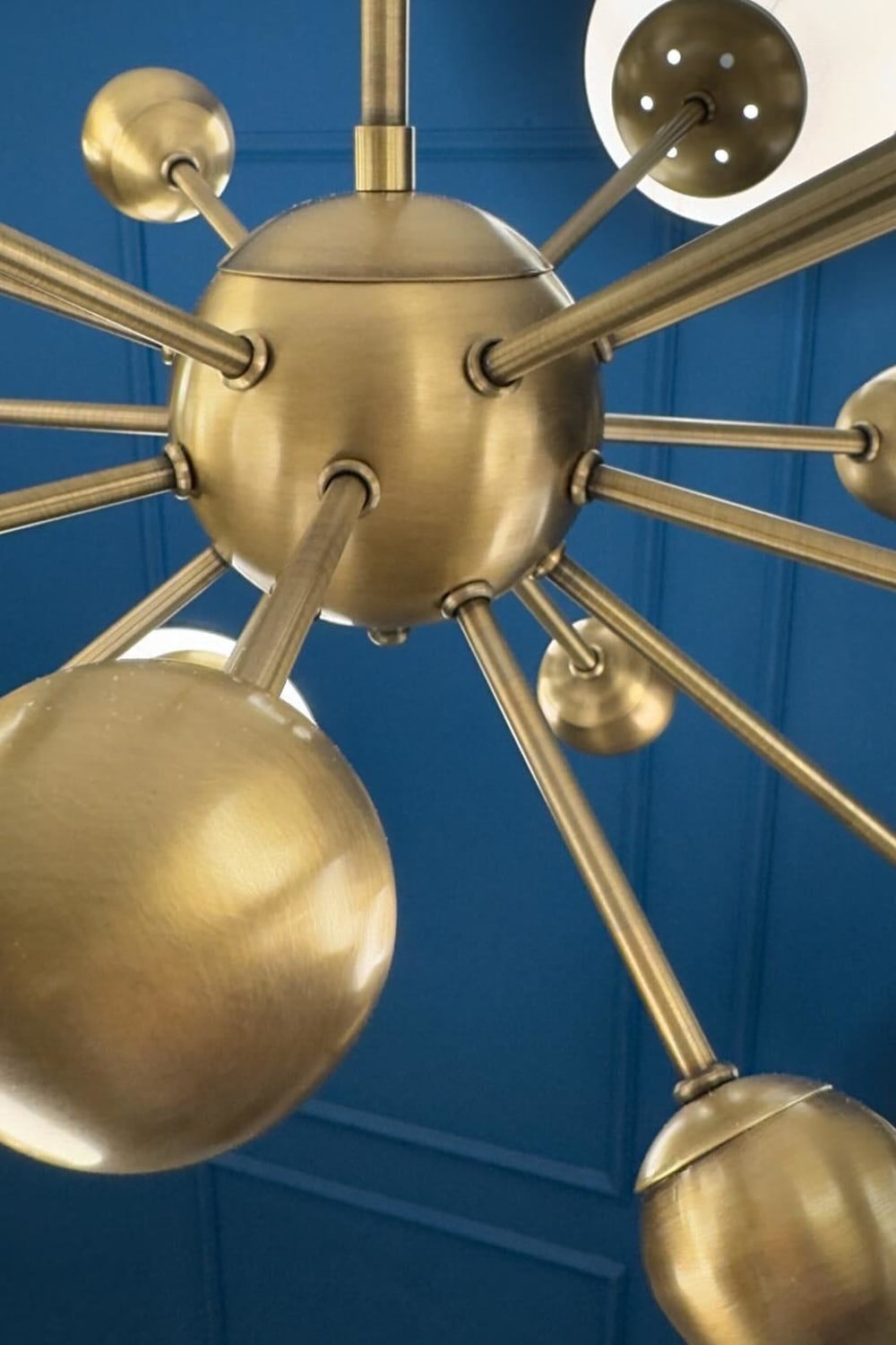 Motto Home Design-Galaxy 9' Kollu Avize Pirinç-Avize-3-Milagron.com