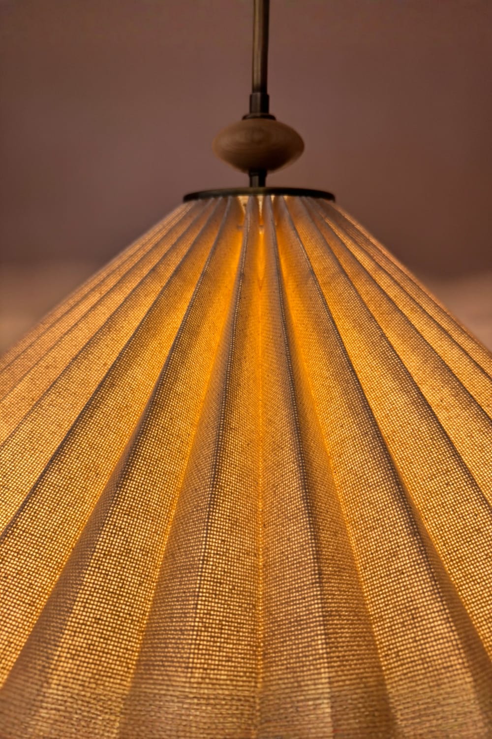 Motto Home Design-Lille Fransız Tarzı Keten Katlama Pileli Avize-Avize-3-Milagron.com