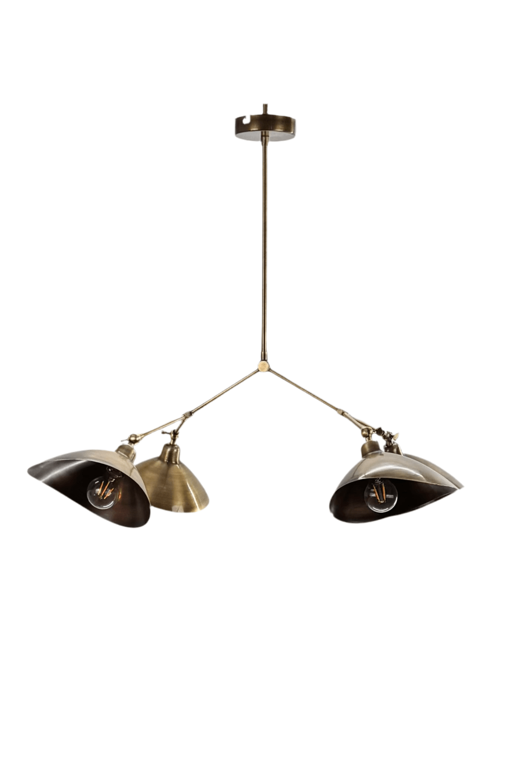 Motto Home Design-Paul Modern Avize 4'lü Pirinç-Avize-1-Milagron.com