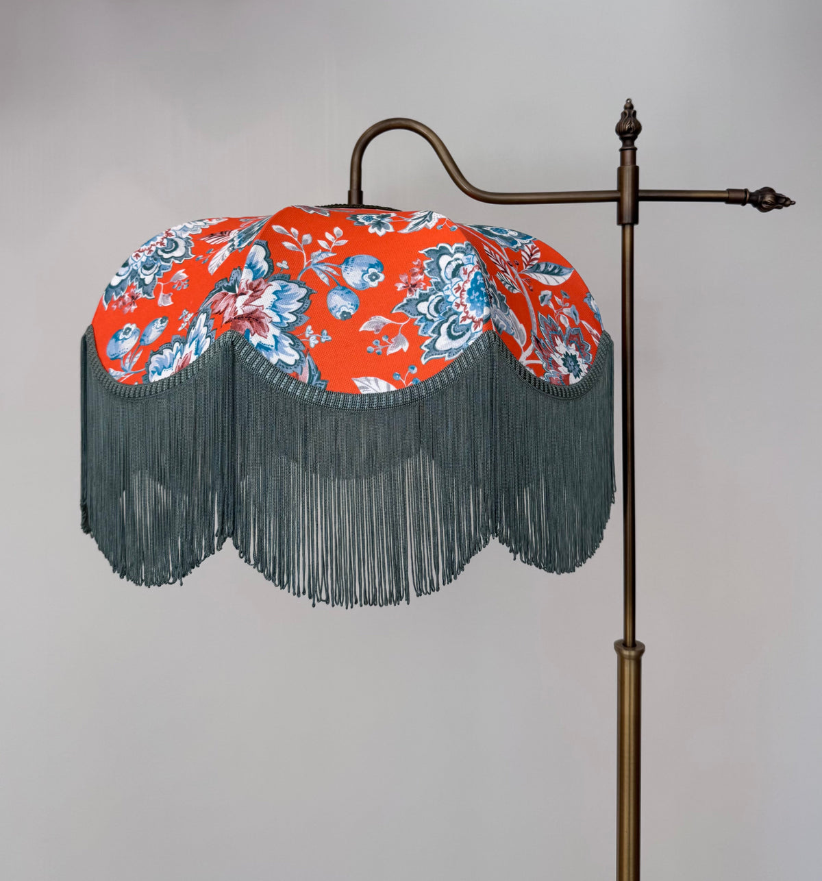 Peacock Lambader Etnik Desenli Abajur
