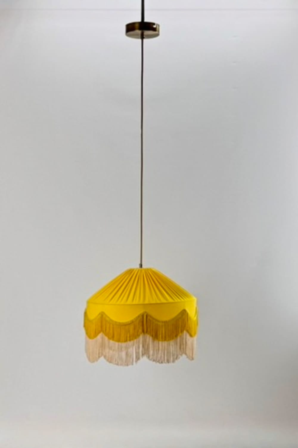 Motto Home Design-Sofia Avize Mat Sarı / Sarı -krem Püskül-Avize-2-Milagron.com