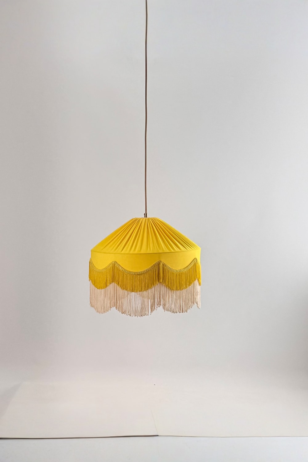 Motto Home Design-Sofia Avize Mat Sarı / Sarı -krem Püskül-Avize-5-Milagron.com