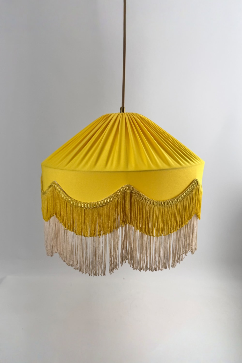 Motto Home Design-Sofia Avize Mat Sarı / Sarı -krem Püskül-Avize-6-Milagron.com