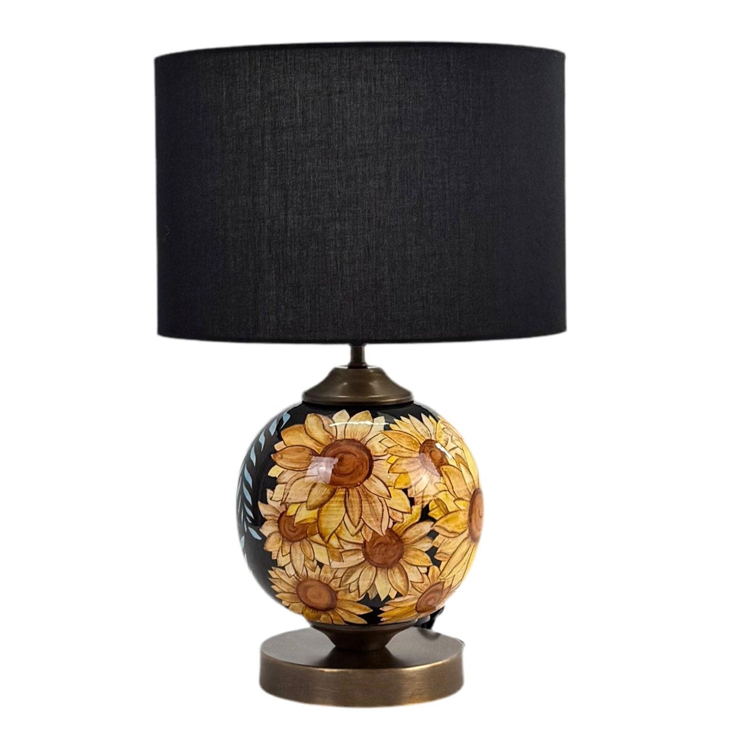 Sunflower El Yapımı Seramik Abajur