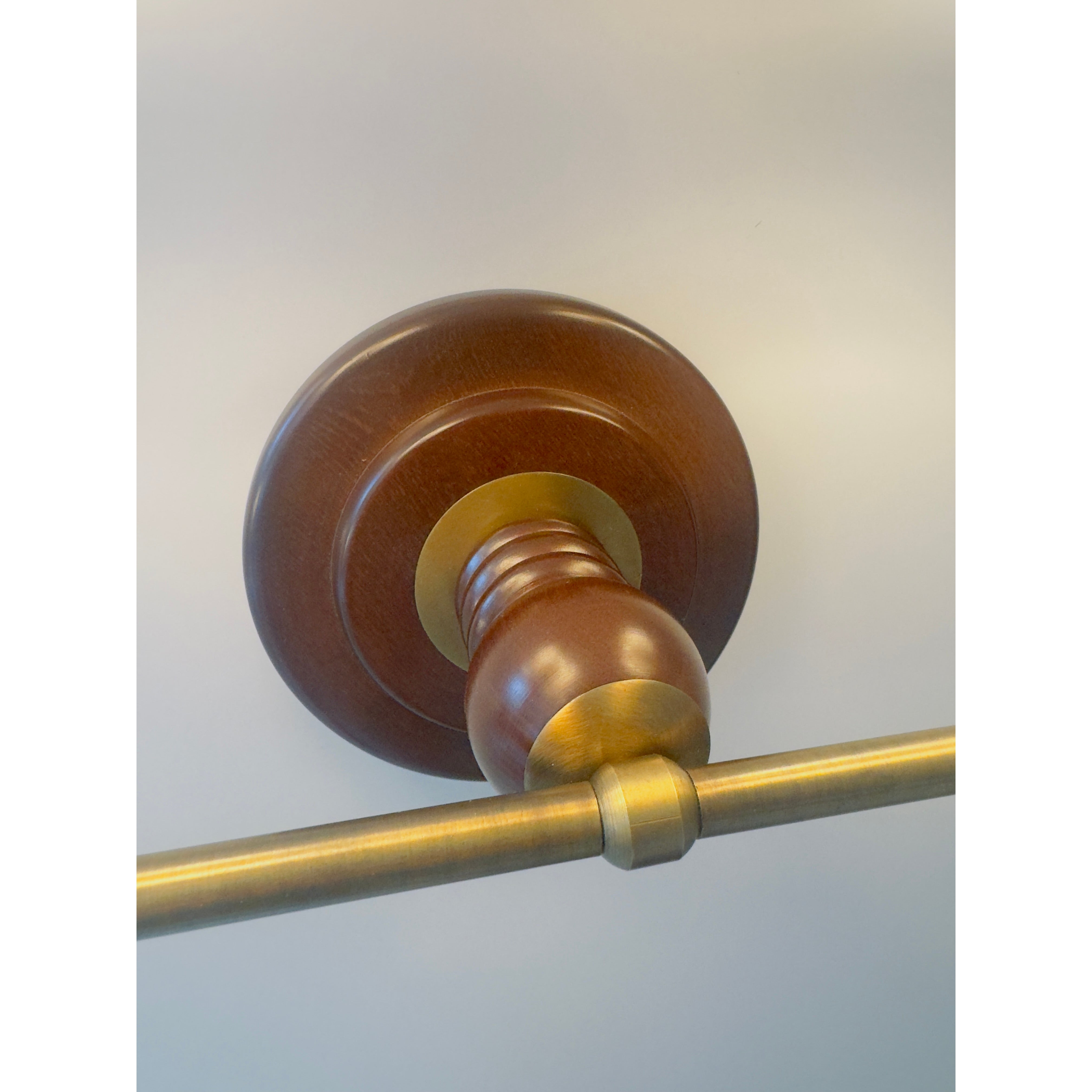 Twin Aplik Keten Abajur