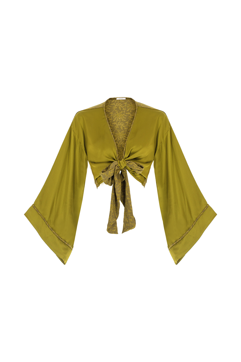 Movom Swimwear-Aspen Tie Front Blouse🌱-Bluz-6-Milagron.com