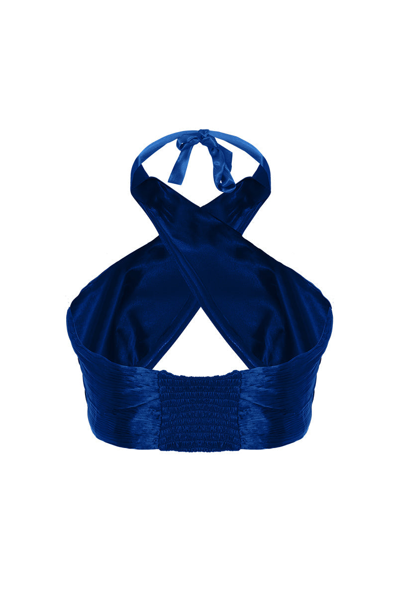 Movom Swimwear-Elio Criss Cross Top-Bluz-2-Milagron.com