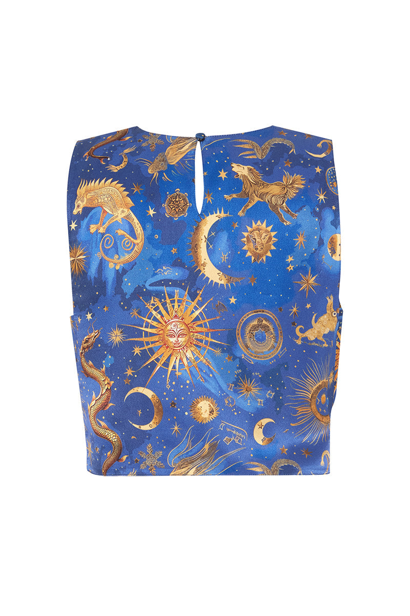 Movom Swimwear-Elio Halter Top-Bluz-2-Milagron.com