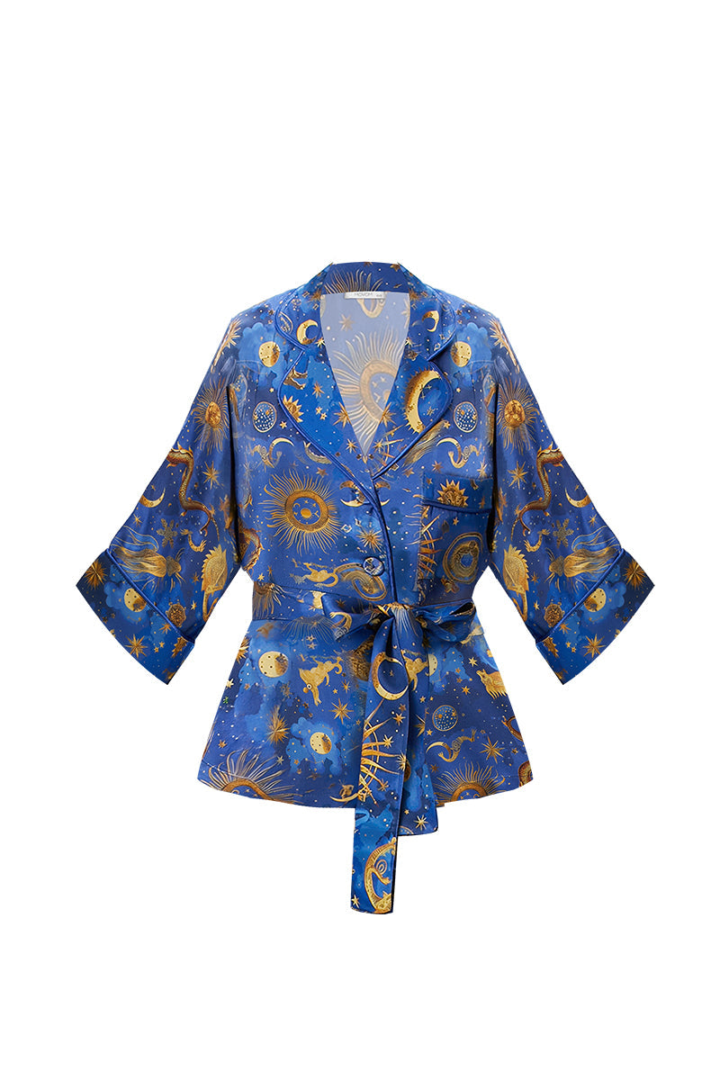 Movom Swimwear-Elio Pajama Style Shirt-Gömlek-1-Milagron.com