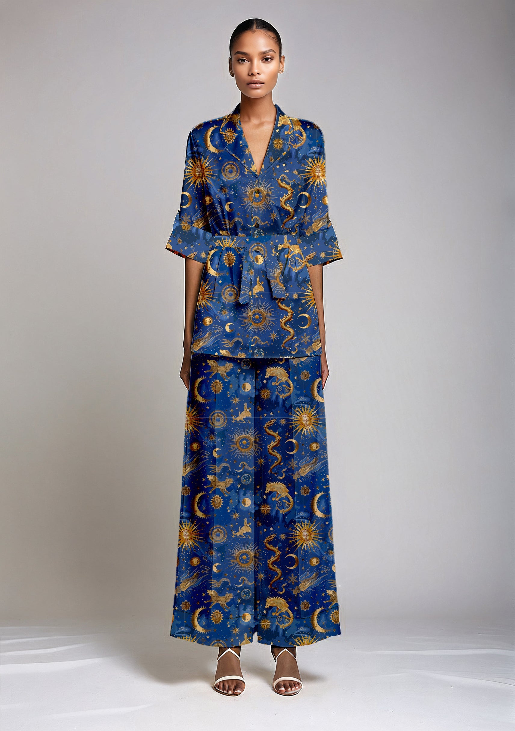 Movom Swimwear-Elio Pajama Style Shirt-Gömlek-3-Milagron.com