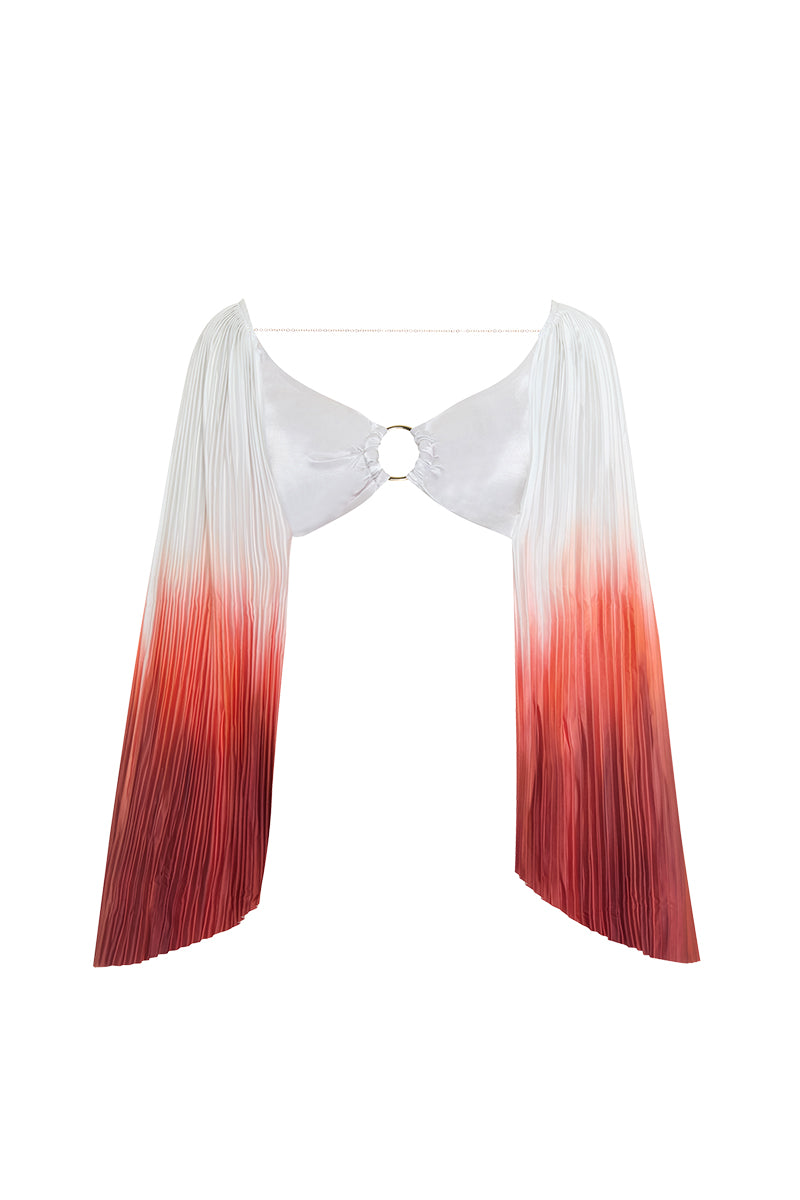 Movom Swimwear-Grace Bell Sleeves Top-Bluz-1-Milagron.com