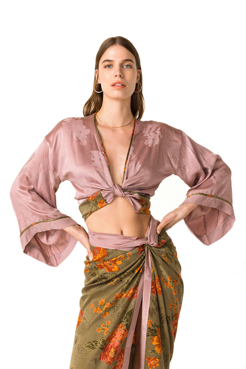 Movom Swimwear-Harper Tie Front Blouse🌱-Bluz-1-Milagron.com