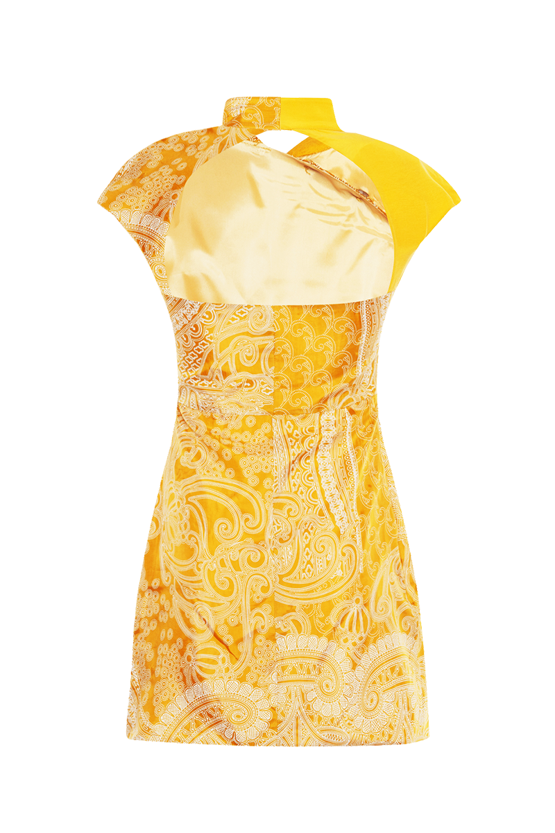 Movom Swimwear-Johona Cheongsam Dress🌱-Elbise-5-Milagron.com