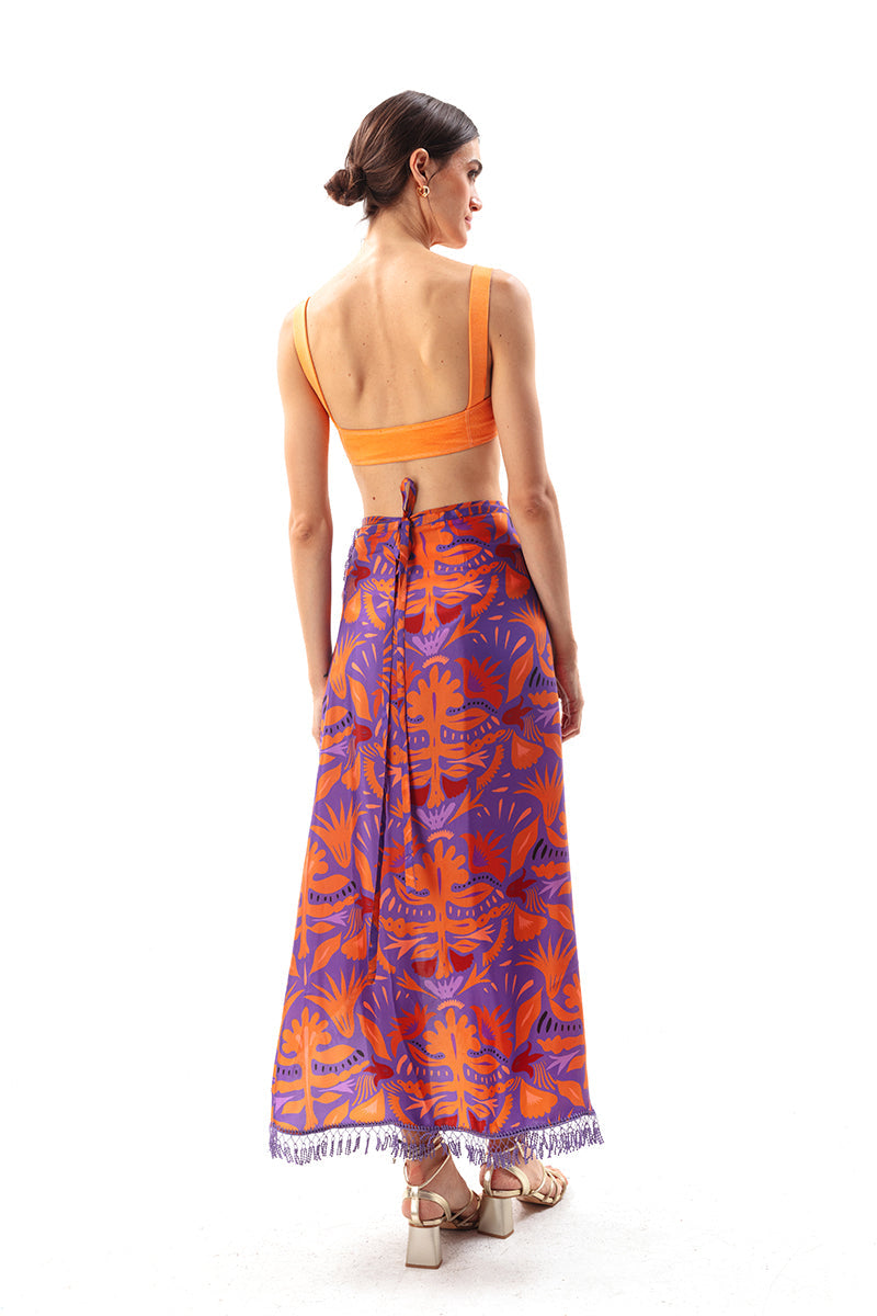 Movom Swimwear-Mauve Sarong Skirt-Etek-5-Milagron.com