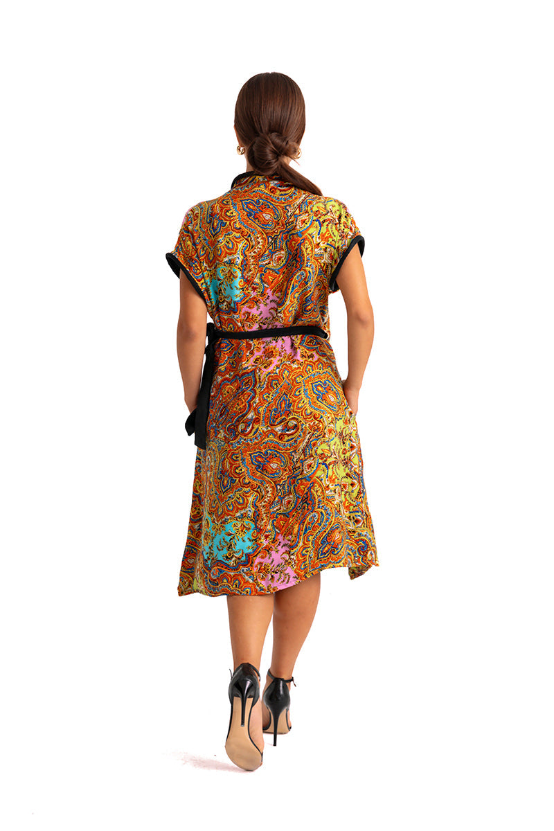 Movom Swimwear-Poppy Reversible Kimono Dress🌱-Kimono-3-Milagron.com