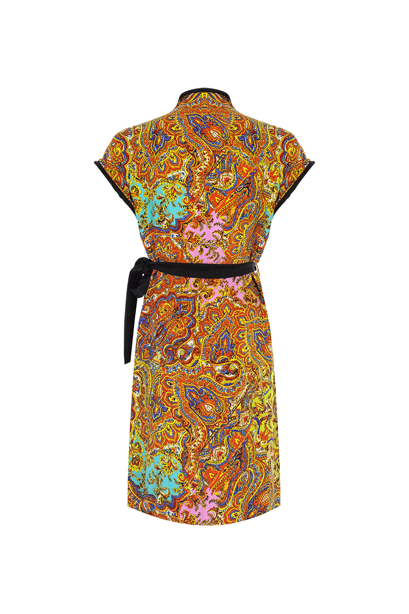 Movom Swimwear-Poppy Reversible Kimono Dress🌱-Kimono-5-Milagron.com