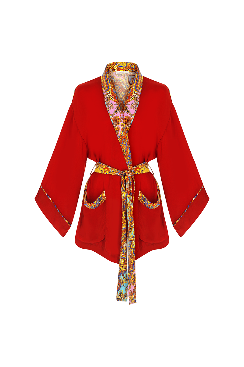 Movom Swimwear-Poppy Robe🌱-Ceket-4-Milagron.com