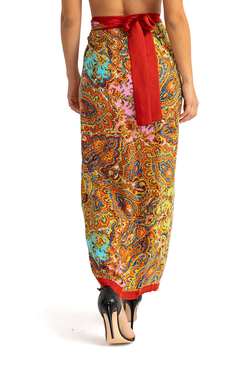 Movom Swimwear-Poppy Sarong Skirt🌱-Etek-4-Milagron.com