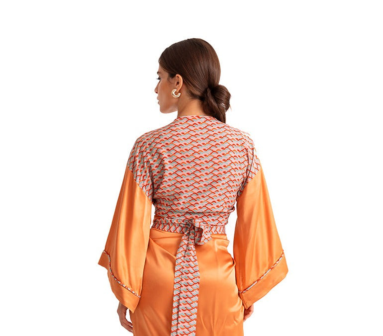 Movom Swimwear-Rory Tie Front Blouse🌱-Bluz-5-Milagron.com