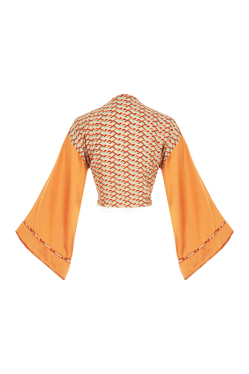 Movom Swimwear-Rory Tie Front Blouse🌱-Bluz-7-Milagron.com