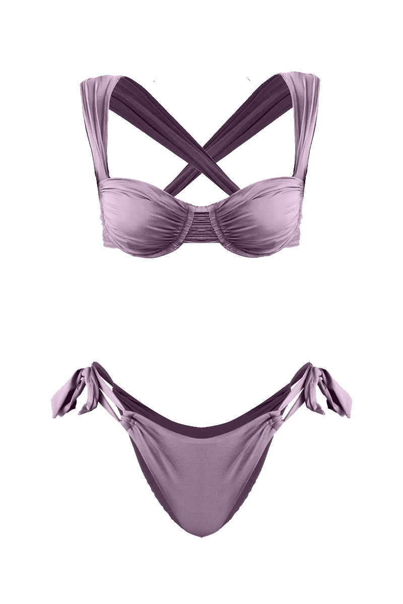 Movom Swimwear-Sahara Underwire Shell Bikini-Bikini & Mayo-4-Milagron.com