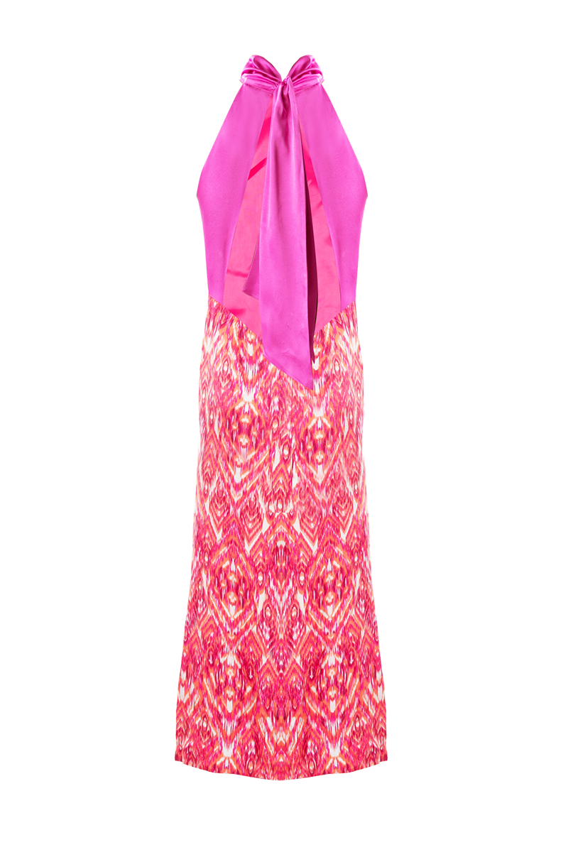 Movom Swimwear-Santo Halter Neck Dress🌱-Elbise-6-Milagron.com